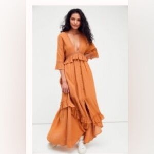 Paradiso Maxi Dress - Free People- S